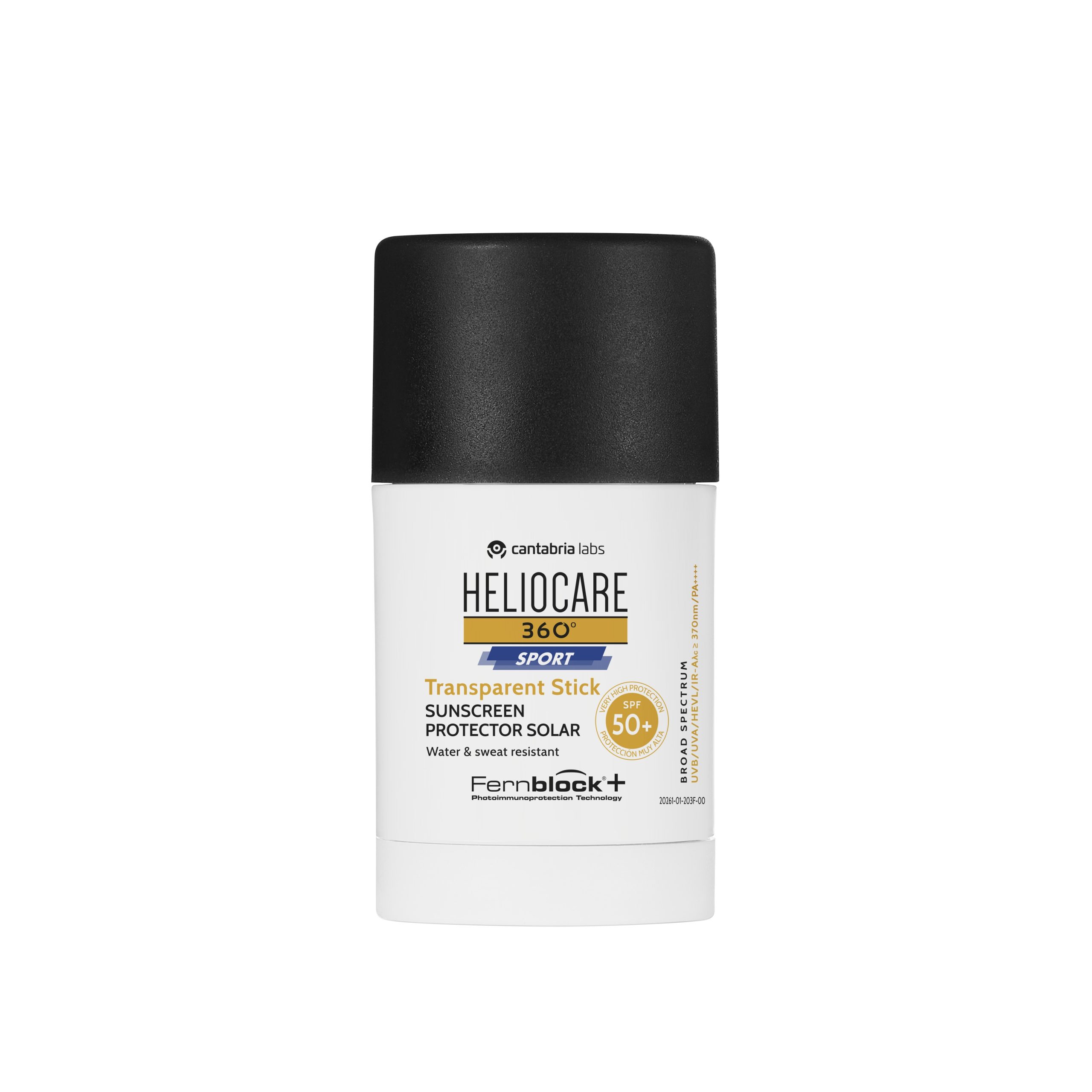 Heliocare 360º Sport Transparent Stick SPF50+